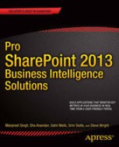 book Pro SharePoint 2013 Business Intelligence Solutions