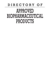 book Directory of Approved Biopharmaceuticals