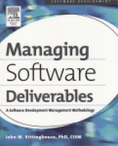 book Managing Software Deliverables. A Software Development Management Methodology