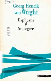 book Explicatie si intelegere