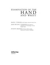 book Examination of the hand and wrist