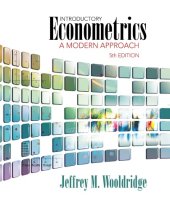 book Introductory Econometrics: A Modern Approach