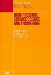 book High-pressure surface science and engineering