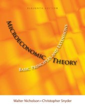 book Microeconomic Theory: Basic Principles and Extensions