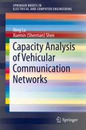 book Capacity Analysis of Vehicular Communication Networks