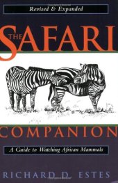 book The Safari Companion: A Guide to Watching African Mammals