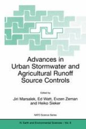 book Advances in Urban Stormwater and Agricultural Runoff Source Controls