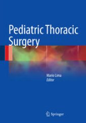 book Pediatric Thoracic Surgery