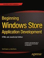 book Beginning Windows Store Application Development–HTML and JavaScript Edition