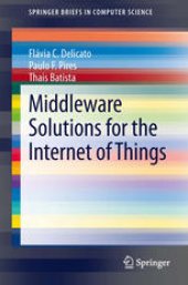 book Middleware Solutions for the Internet of Things