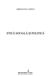 book Etica sociala si politica