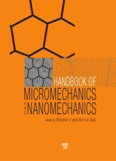 book Handbook of micromechanics and nanomechanics