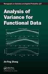 book Analysis of variance for functional data