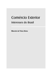 book Comércio exterior: interesses do Brasil