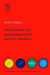 book Measurement and characterization of magnetic materials