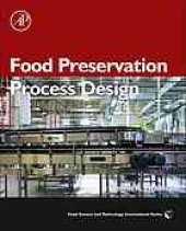 book Food preservation process design