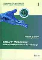 book Research methodology: from philosophy of science to research design