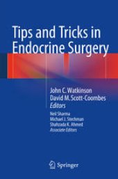 book Tips and Tricks in Endocrine Surgery