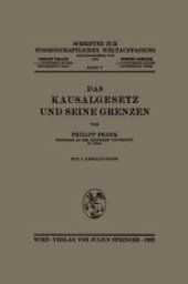 book Das Kausalgesetz und seine Grenzen