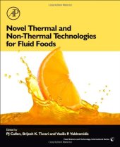 book NOVEL THERMAL AND NON-THERMAL TECHNOLOGIES FOR FLUID FOODS