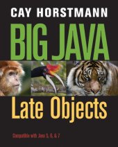 book Big Java Late Objects