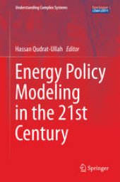 book Energy Policy Modeling in the 21st Century