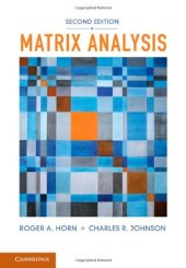 book Matrix Analysis