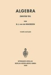 book Algebra: Unter Benutzung von Vorlesungen von E. Artin und E. Noether