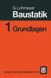 book Baustatik: Teil 1: Grundlagen