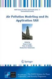 book Air Pollution Modeling and its Application XXII