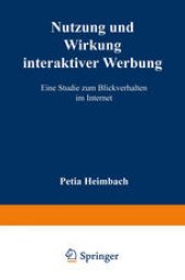 book Nutzung und Wirkung interaktiver Werbung: Eine Studie zum Blickverhalten im Internet