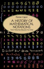 book A History of Mathematical Notations