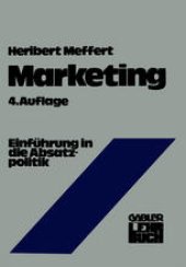 book Marketing: Einführung in die Absatzpolitik mit Fallstudie VW-Golf