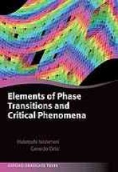 book Elements of phase transitions and critical phenomena