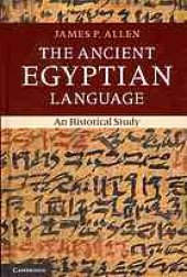 book The Ancient Egyptian Language: An Historical Study