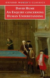 book An Enquiry concerning Human Understanding