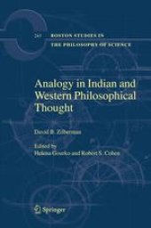 book Analogy in Indian and Western Philosophical Thought