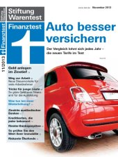 book Finanztest 11 2013