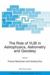 book The Role of VLBI in Astrophysics, Astrometry and Geodesy