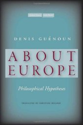 book About Europe: Philosophical Hypotheses