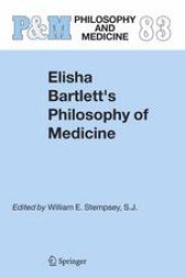 book Elisha Bartlett’s Philosophy of Medicine