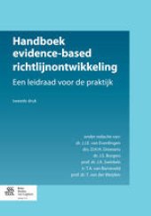 book Handboek evidence-based richtlijnontwikkeling: Een leidraad voor de praktijk