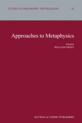 book Approaches to Metaphysics