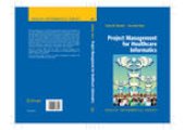 book Project Management for Healthcare Informatics