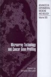 book Microarray Technology and Cancer Gene Profiling