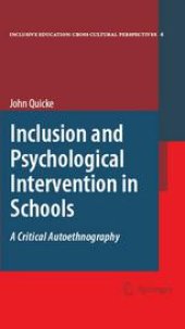 book Inclusion and Psychological Intervention in Schools: A Critical Autoethnography