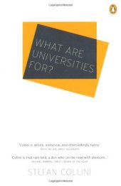 book What are Universities For?