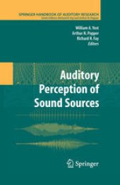 book Auditory Perception of Sound Sources