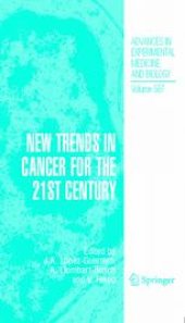 book New trends in cancer for the 21st century