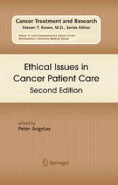 book Ethical Issues in Cancer Patient Care Second Edition